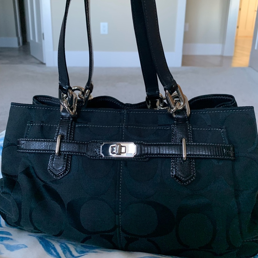 Black Coach purse